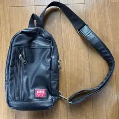 EDWIN ブラック ショルダーバッグ