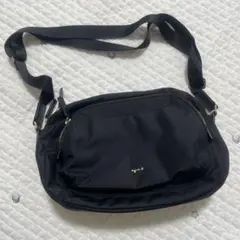 アニエスベー　現行品　ナイロンショルダーバッグ　FT03A-05