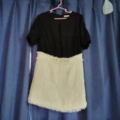 ミーア　miia ビジュー　ワンピ