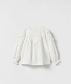 ZARA kids 新品 ブラウス 子ども服 春服 ザラ ザラキッズ