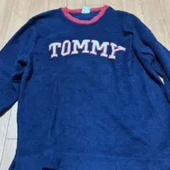 TOMMY HILFIGER フリース トップス ネイビー Mサイズのサムネイル