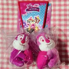 チップとデール パルパルーザ ミニーのファンダーランド ミニぬいぐるみチャーム