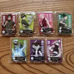 ナルト　一番くじ　中忍試験編　I賞　ACLLECT 7種セット