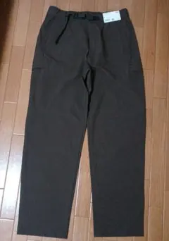 ダークブラウン イージーパンツ