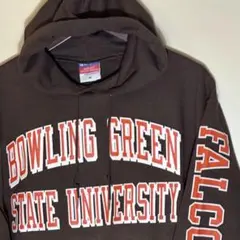 カレッジパーカーチャンピオンUSフーディーL茶FALCONS 90s