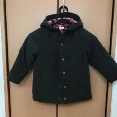 グローバルワーク☆中綿フードコートＭグレー