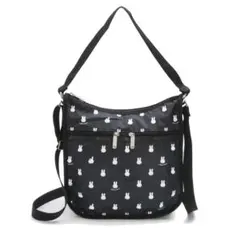 レスポートサック　ミッフィー アンド ダーン ブラック　ショルダーバッグ