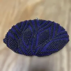 ビーズ　がま口　ポーチ