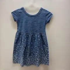 GapKidsデニム風星柄ワンピース110サイズ