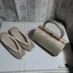 MICHELE MARTUCCI 礼装用　　草履バックセット　フォーマル　上質