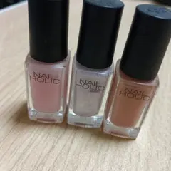 Nail Holic ネイルポリッシュ 3本セット
