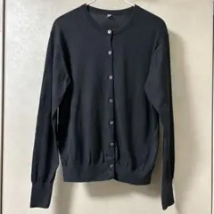 【UNIQLO】クルーネックカーディガン　M