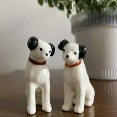 ビクター Victor 灰皿 ビクター犬2匹 ニッパー レトロ レアカラー