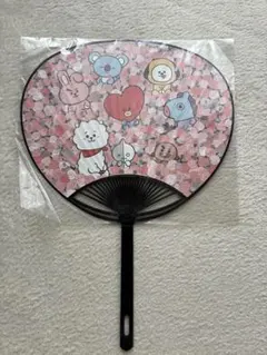 BT21 公式 うちわ