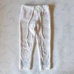 美品 ジェラートピケ gelato pique ふわもこ ロングパンツ イージー