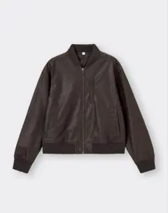 レザーブルゾン