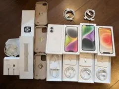 【Apple純正品】iPhone・Apple Watch 空箱＆未使用アクセサリ