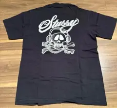 Stussy スカル グラフィック Tシャツ M ブラック