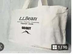 【非売品】LLBean×Goout×マウントレーニアビックキャンバスジップトート