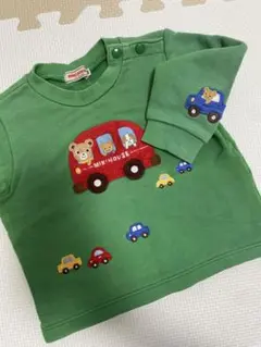 ミキハウス　トレーナー　80cm 秋服　冬服