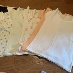 ユニクロ　メッシュ半袖肌着　６枚セット　120cm