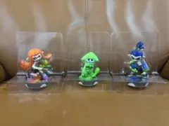 スプラトゥーン　amiibo　アミーボ　ガール　イカ　ボーイ　3点セットのサムネイル