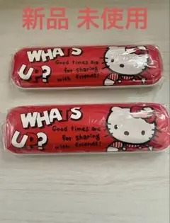 新品ハローキティ サンリオレトロ 缶ペンケース 1988年製 2個セット 希少