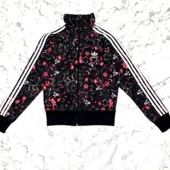 希少 廃盤  花柄 トラックジャケット L フルジップ ジャージ 希少 廃盤 adidas 花柄 トラックジャケット L フルジップ ジャージ