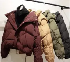 MURUA ボルドー ダウンジャケット Fサイズ