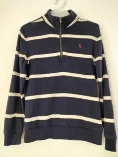 Polo Ralph Lauren ネイビー ストライプ シャツ