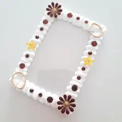 トレカケース　Ｂ8サイズ　ホイップデコ　硬質ケース　ブラウン系　ゴールド系