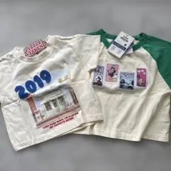 【新品】80 リトルウィークエンド　半袖Tシャツ　ディズニーミッキーマウス男の子