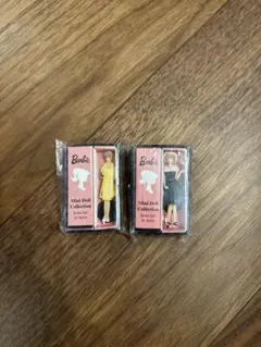 バンダイ ガチャ ミニドールコレクション バービー2体