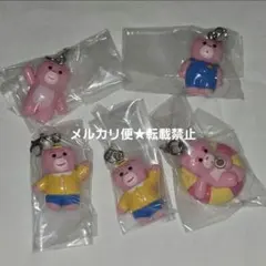 ガチャガチャ　ベリーゴム　めじるしストラップ　韓国キャラクター