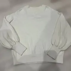 ローリーズファーム【M】ニット/セーター ハイネック オフホワイト ふわふわ