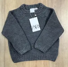 【新品未使用】グレーセーター　ZARA 98cm