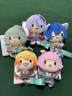 【5種セット】プロセカ ふわぷちマスコット ワンダショ