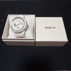 CASIO BABY-G ホワイト アナデジ 腕時計のサムネイル