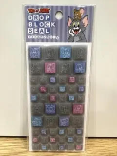 ドロップブロックシール　トムとジェリー