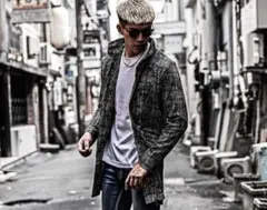 メンズ チェスターコート