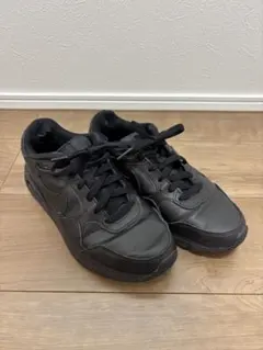 NIKE ナイキ スニーカー ブラック 24.5cm 使用感あり