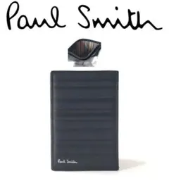 15,400円新品タグ付き【ポールスミス】 名刺入れ カードケース 黒