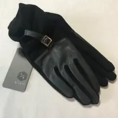 T/E BIYUTE ビユテ・手袋（ベルト・黒ブラック・羊革