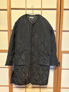 【FREAK'S STORE】キルティング コート フリーサイズ ジャケット 黒