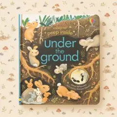 Peep Inside Under the Groundしかけ絵本Usborne