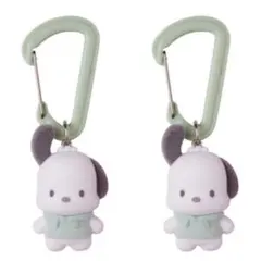 【2点セット】カラフルカラビナマスコットチャーム サンリオ ポチャッコ