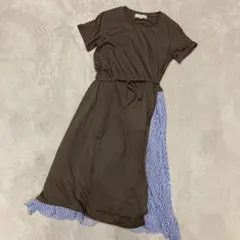 B:MING by BEAMS カットソーワンピース　ロングワンピース