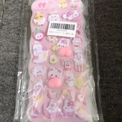 動物キャラクター立体シールセット