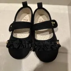 黒フォーマルシューズ　17.0cm