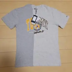 TOMMY JEANS　ハーフカレッジTシャツ　Sサイズ